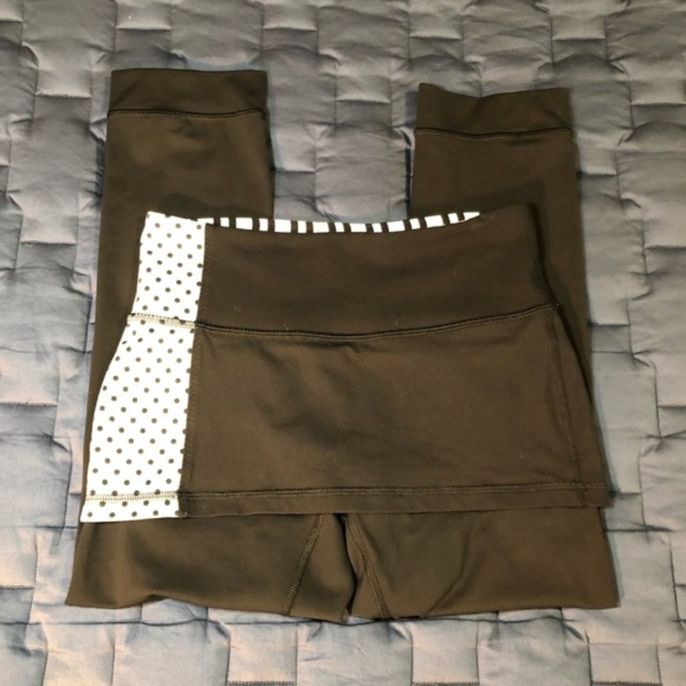 Lululemon A Go Go Crop In Mod Dot Print - image 2